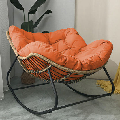Luxury Rattan Rocking Chair