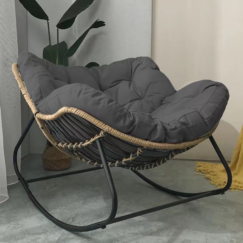 Luxury Rattan Rocking Chair