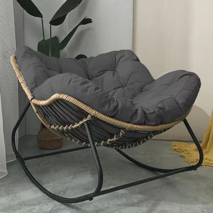 Luxury Rattan Rocking Chair