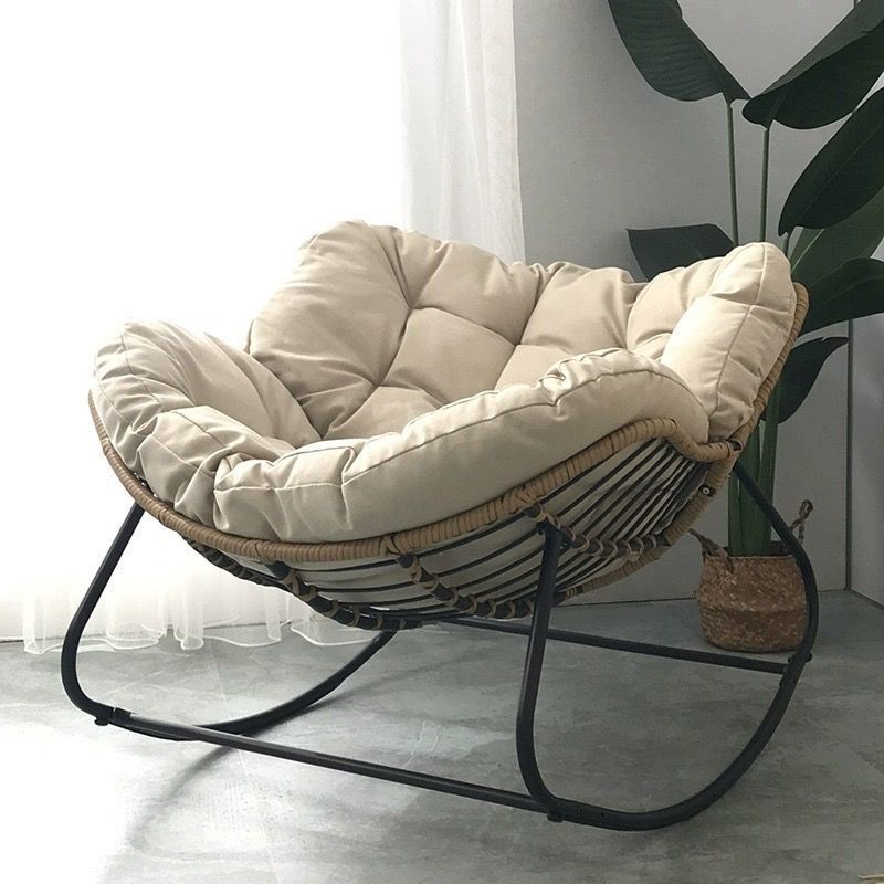 Luxury Rattan Rocking Chair