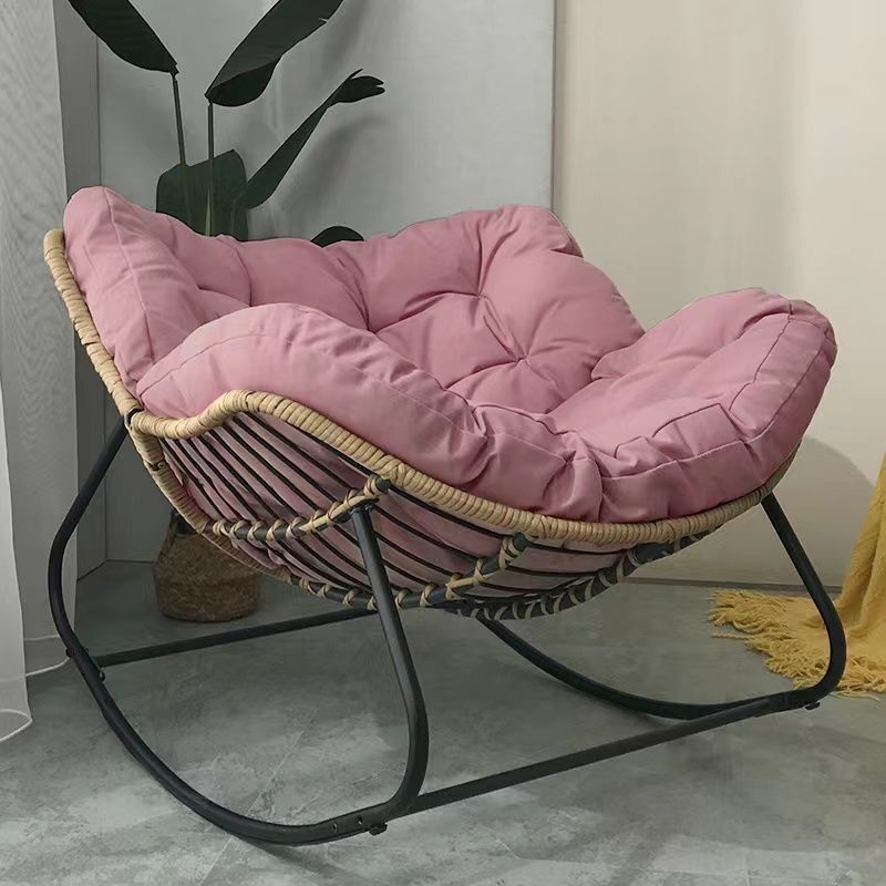 Luxury Rattan Rocking Chair