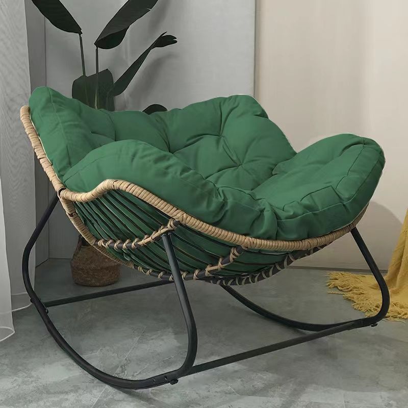 Luxury Rattan Rocking Chair