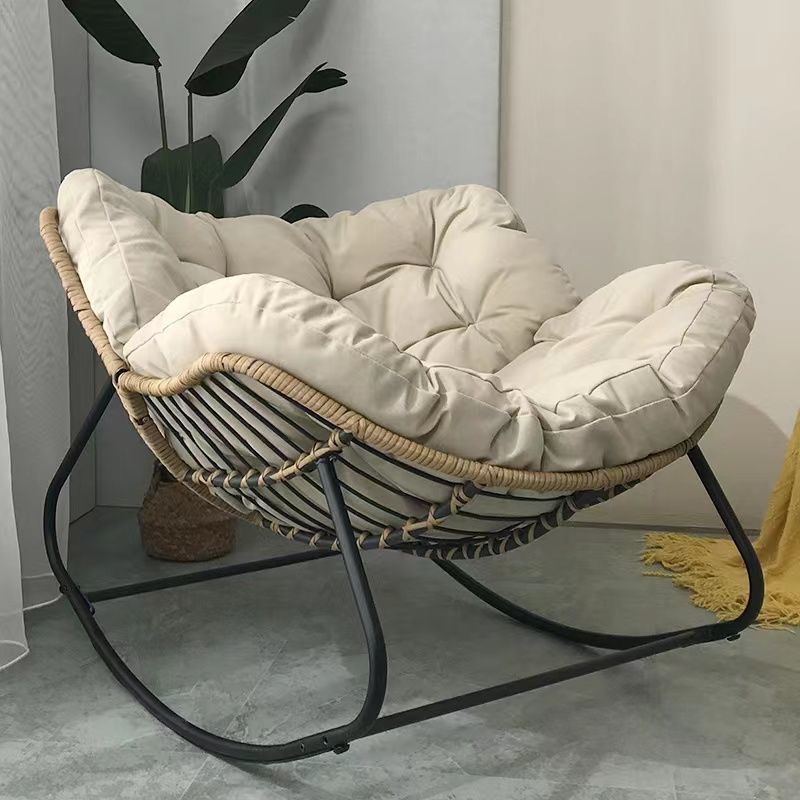 Luxury Rattan Rocking Chair